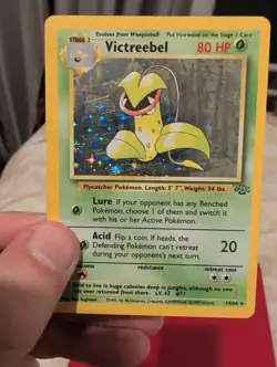Victreebel 14/64 Jungle Set Holo Rare Pokemon Card 1999 WOTC TCG Vintage Pokemon - Image 3