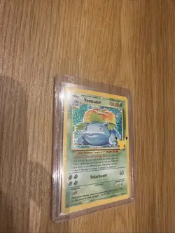 Pokemon TCG Venusaur Holo Rare Card 15/102 Celebrations 25th Anniversary Edition - Image 1