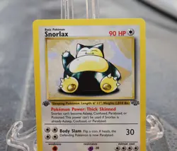 Pokemon TCG Snorlax Card 27/64 Jungle Set 1st Edition Rare NM/LP+ Vintage WotC - Image 4