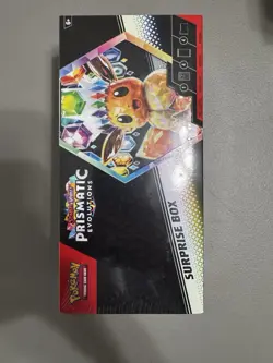 Pokemon Scarlet & Violet Prismatic Evolutions Surprise Box Factory Sealed - Image 1