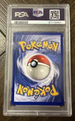 1999 English Pokemon Base Set Unlimited Koffing Card 51/102 PSA 9 - Image 2