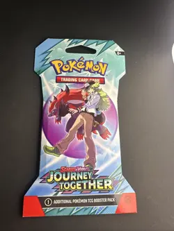 POKEMON TCG Journey Together Booster Pack - Blister - 100% Authentic SEALED ✅ - Image 1