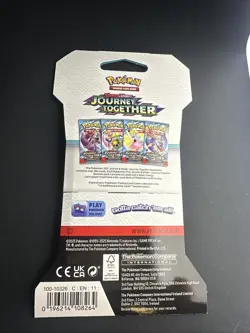 POKEMON TCG Journey Together Booster Pack - Blister - 100% Authentic SEALED ✅ - Image 2