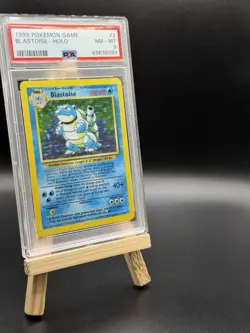 Pokemon TCG: Blastoise 2/102 - 1999 WOTC Base Set Holo - PSA 8 - Image 3