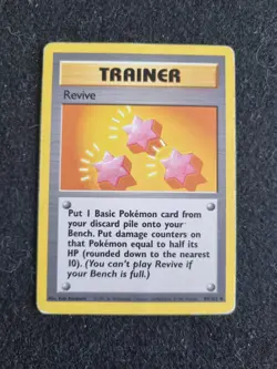 Revive 89/102 Base Set Unlimited BS Pokemon Uncommon Non Holo 1999 MP/HP - Image 1