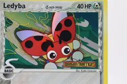 Ledyba (Delta Species) 53/101 Dragon Frontiers STAMPED Reverse Holo Pokemon Card - Image 2