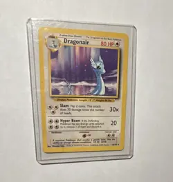 Pokemon TCG Dragonair 18/102 Base Set Unlimited Rare Regular 80 HP English 1999 - Image 1