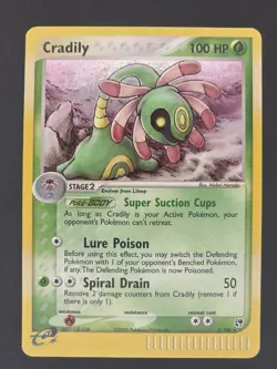 Cradily 3/100 – EX Sandstorm Holo Rare – NM Pokemon TCG - Image 1