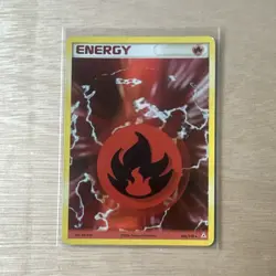 Pokemon TCG Fire Energy EX Holon Phantoms 106/110 LP - Image 1