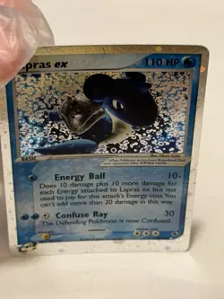 Pokemon TCG Lapras EX Holo Ultra Rare Card Ruby & Sapphire 99/109 - Image 3