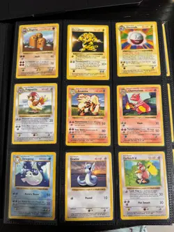 Complete Pokemon Cards Base Set 102/102 (Played with) - Image 3