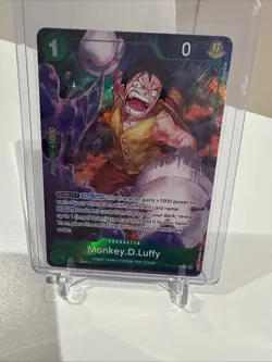 One Piece TCG - Monkey D Luffy OP16-034 R - Alt Art AA Parallel - NM/M - Image 1