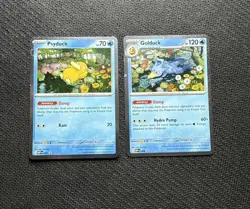 Pokemon TCG Mega Evolutions Psyduck 007 Promo + Golduck 008 Promo Near Mint - Image 4