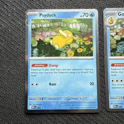 Pokemon TCG Mega Evolutions Psyduck 007 Promo + Golduck 008 Promo Near Mint - Image 5