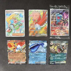 Pokemon TCG Destined Rivals Illustration Rare / Ex / Promo Bundle Pack Fresh !!! - Image 1