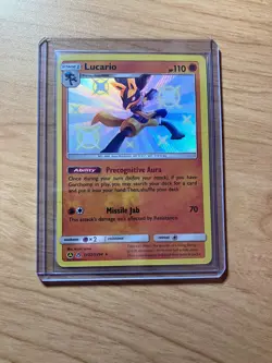 Lucario SV22/SV94 - Hidden Fates: Shiny Vault Holo - Pokemon TCG 2019 - Image 1