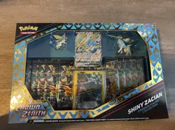Pokemon TCG: Crown Zenith - Shiny Zacian Premium Figure Collection Box - Sealed - Image 1