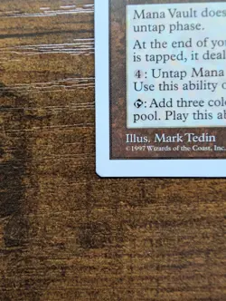 Mana Vault MTG Core Set 4th Edition Regular - Image 4