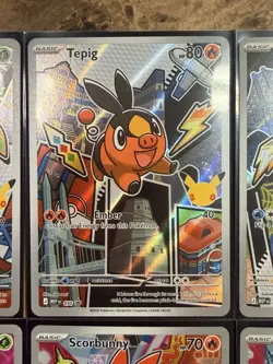 Pokemon Series 2 First Partner Illustration Collection Gen 5 & 8 Set CARD LOT !! - Image 3