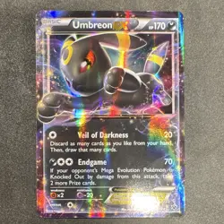 Pokemon TCG XY EX Holo 4-Card Lot Umbreon Leafeon Jolteon Glaceon 55/124 - Image 2