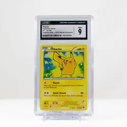 Pokemon Pikachu Cosmos Holo #42 Promo LEGO Movie Exclusive - CGC 9 - Image 1