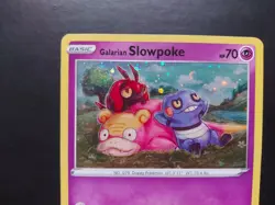 Pokemon - Galarian Slowpoke SWSH126 Holo Promo Sword & Shield with Swirl - Image 2