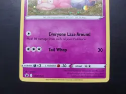 Pokemon - Galarian Slowpoke SWSH126 Holo Promo Sword & Shield with Swirl - Image 3