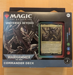 Magic: The Gathering Warhammer 40K Tyranid Swarm Commander Deck [Sealed] - Image 1