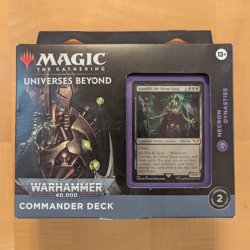 Magic: The Gathering Warhammer 40K Necron Dynasties Commander Deck [Sealed] - Image 1