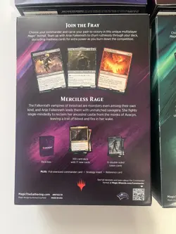 Magic the Gathering (MTG) 2019 Commander Set of 4 Decks - New/Factory Sealed - Image 3