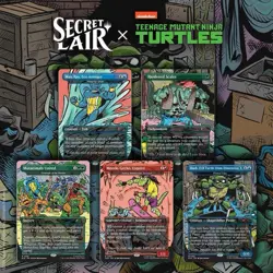 Magic: The Gathering Secret Lair - The Mighty Mutanimals Non-Foil SEALED NM - Image 1