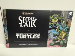 Magic: The Gathering Secret Lair - The Mighty Mutanimals Non-Foil SEALED NM - Image 2
