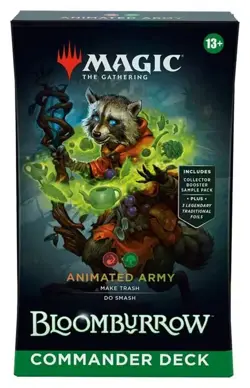 MTG Bloomburrow: Animated Army Commander Deck [New & Sealed] Magic the Gathering - Image 1