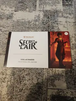 Magic The Gathering Mtg Secret Lair Viva Los Rakdos Foil Sealed - Image 1
