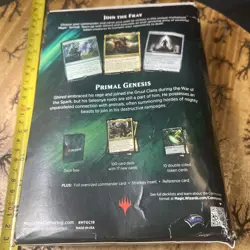MTG Magic: The Gathering Commander Primal Genesis Deck Factory Sealed - Image 5