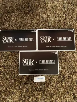Magic the Gathering Secret Lair x FINAL FANTASY Japanese Non-foil set Sealed - Image 1