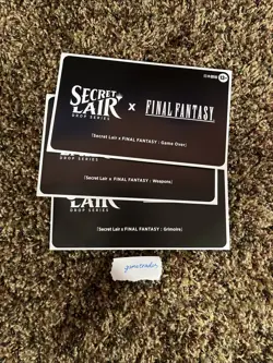 Magic the Gathering Secret Lair x FINAL FANTASY Japanese Non-foil set Sealed - Image 3