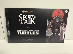 Magic: the Gathering Secret Lair x TMNT The Last Ronin Non-Foil SEALED NM 🔥 - Image 2