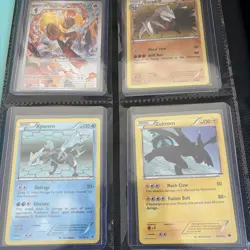 Pokemon top loader binder full of cards most NM 48 cards total BINDER INCLUDED! - Image 3