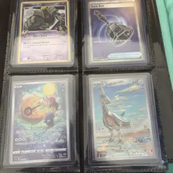 Pokemon top loader binder full of cards most NM 48 cards total BINDER INCLUDED! - Image 4