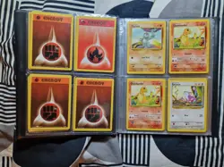 Pokemon WOTC Wizards Of The Coast Binder Folder & Base Set Cards TCG - Image 5