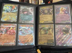 Pokemon TCG Binder Bundle 147+ Cards Holos EX Mega Lots Of Multiples - Image 5
