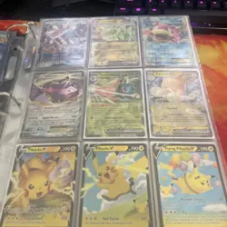 pokemon binder collection mix of 177 cards - Image 4