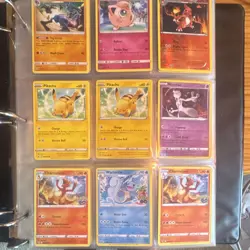 Binder Full Of Pokemon Cards, 25 Pages With Holos And Reverse Holos - Image 3
