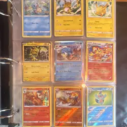 Binder Full Of Pokemon Cards, 25 Pages With Holos And Reverse Holos - Image 4