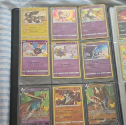Pokemon Binder With Cards, Mix Of What Is Left - Image 3
