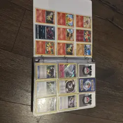 BINDER OF POKEMON CARDS (OVER 600 BASIC/TRAINER CARDS) - Image 4