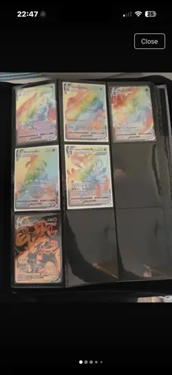 Pokemon TCG binder full of cards - Image 1