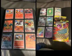 Pokemon TCG Binder Joblot Of 360 Cards + 1 Gengar Box Mix Of AR GX Vstar + More - Image 1