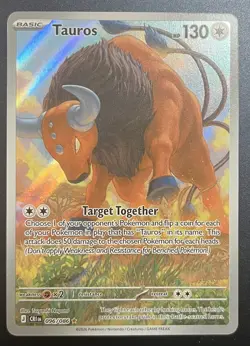 Tauros - 096/086 - Chaos Rising - Illustration Rare - NM/M - Pokemon Card - Image 1